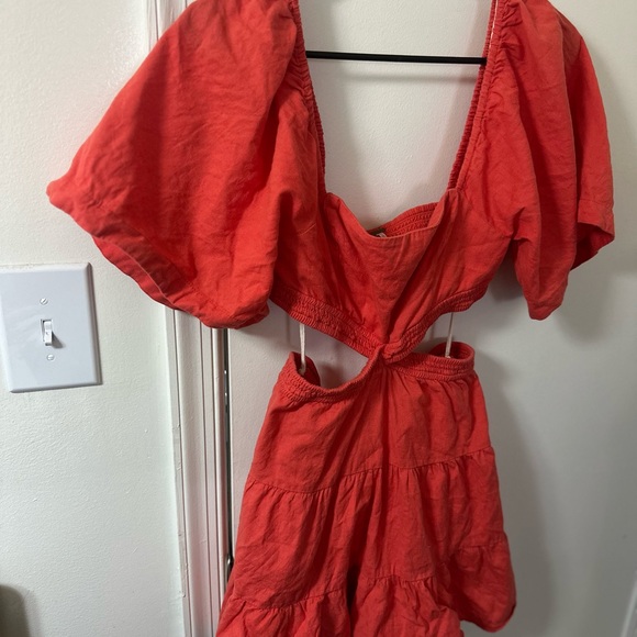 Free People Cross of Sunlight Cutout Mini Dress - Picture 9 of 9